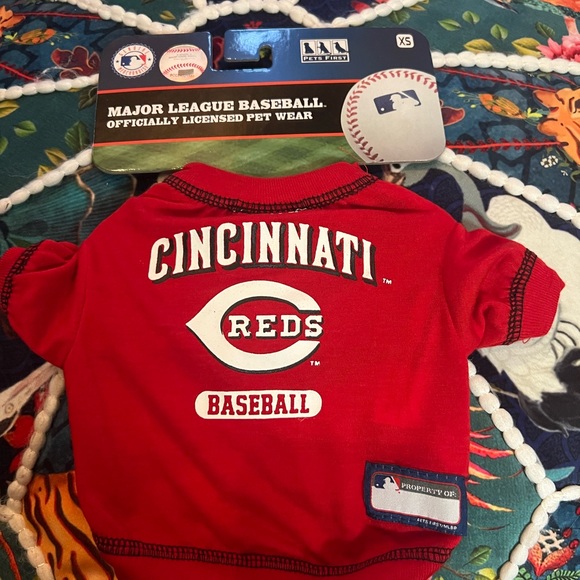 Pets First Other - COPY - Cincinnati Reds Baseball PET WEAR